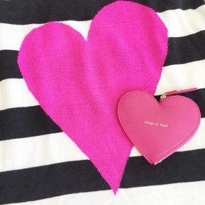 Kate Spade Heart Coin Purse Pink Wristlet